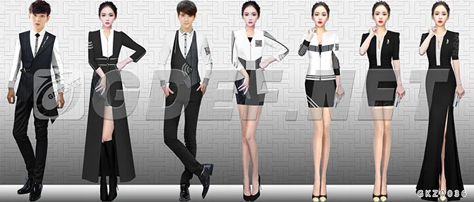 GKZ0036 第1张 - 哥顿服装设计网 GKZ0036 第1张 - 哥顿服装设计网